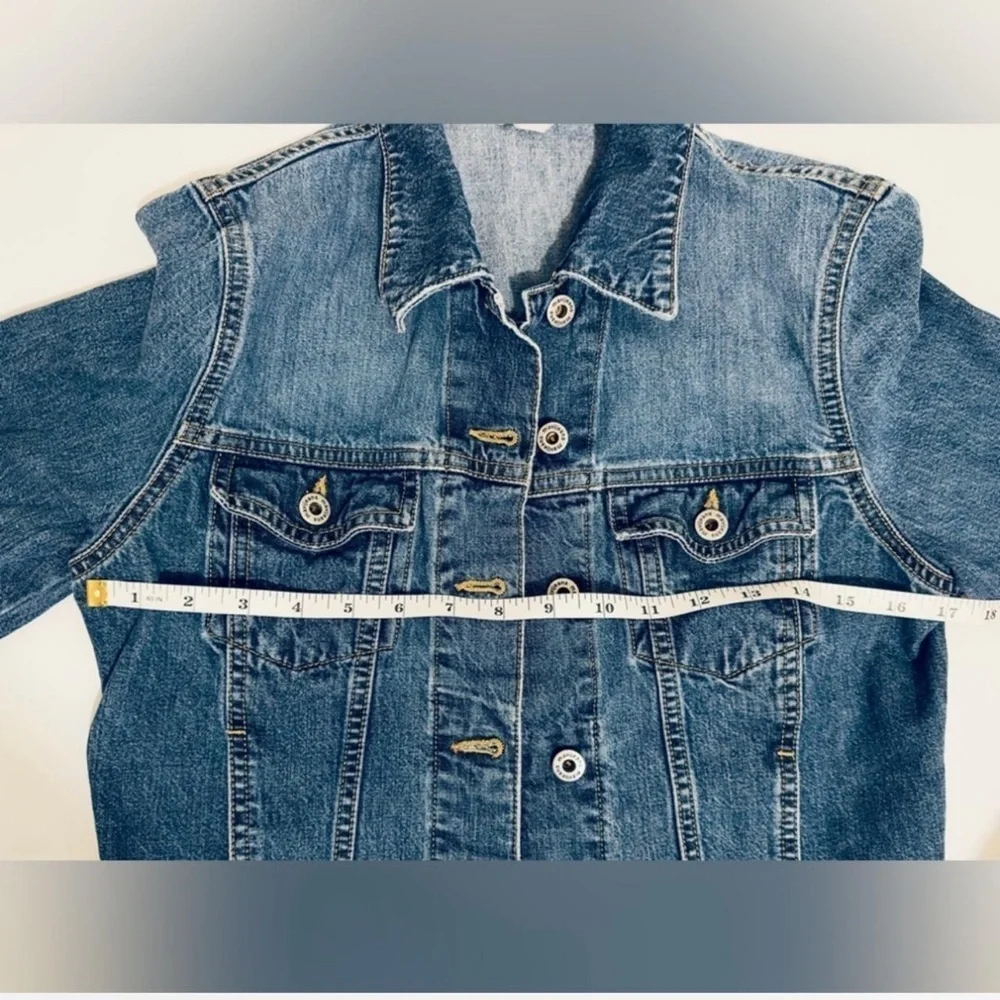 Vintage Classic Mavi “The Kathy Trucker” Blue Denim Jacket, Women’s Size Small - Picture 3 of 10